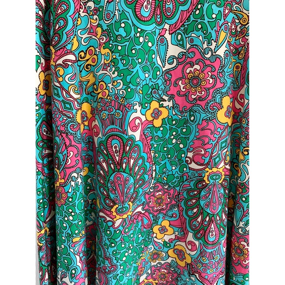 -SOLD- Vintage Lilly Pulitzer mixed media dress - Picture 3 of 4